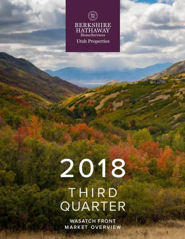 Wasatch Front - 2018 Third Quarter Report